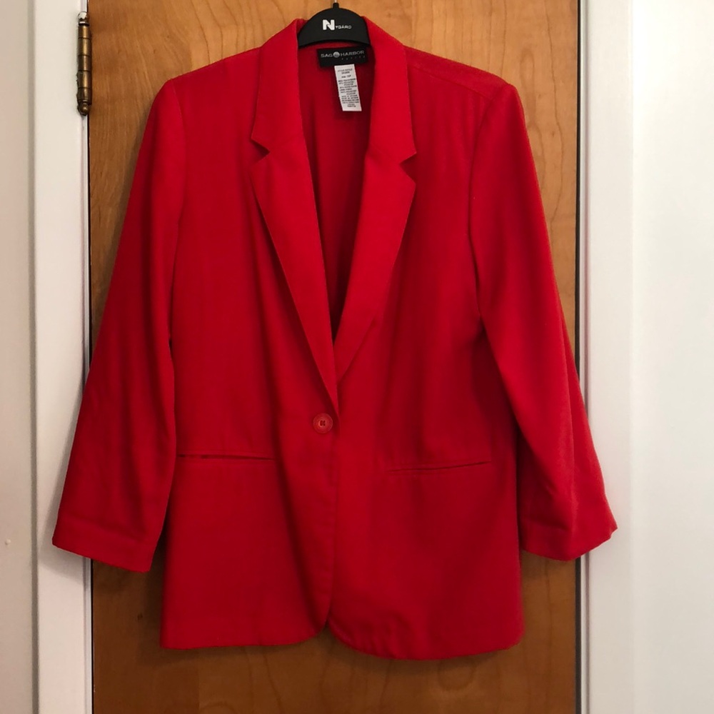 Red Vintage Blazer